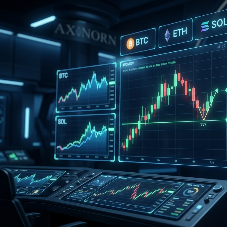 Axonorn_Global's tweet photo. 📈 BTC retraces to $77k support, RWA sector attracts funds. Technical consolidation is not the end; risk aversion is actually an entry point! 🚀
👉Click https://t.co/jjSd7CytkM to follow institutional buying signals! 💹
#BTC #Axonorn #RWA https://t.co/5NFCCjH2PD