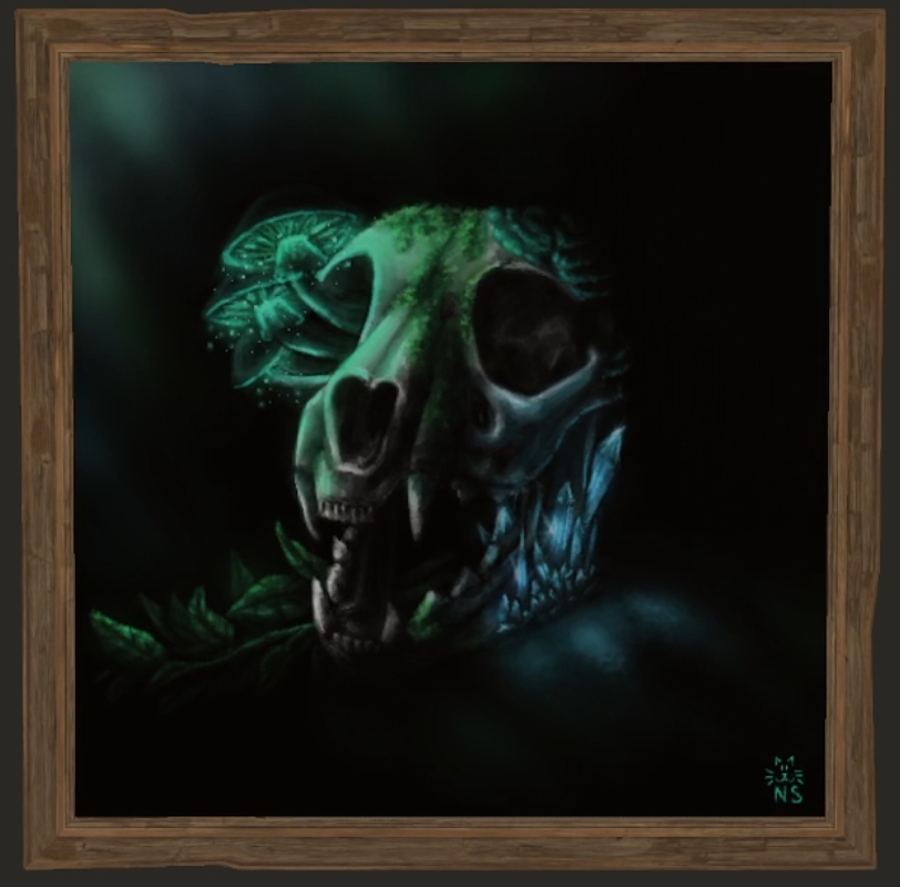 My mixed version of 2 days of Rustober on the AOR server in Rust, painted in game. Strange Mushroom, and Skull.🐾

📷#artofrust #timelapse #catart #rustartgallery 

See the timelapse📷 👇
youtube.com/watch?v=CGXkUA…