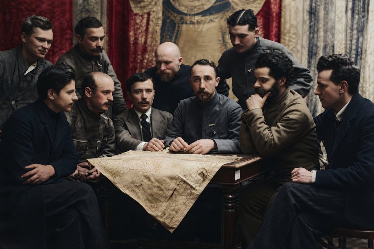 DanialManse's tweet photo. The Bolsheviks... https://t.co/ipCrWeBkYP