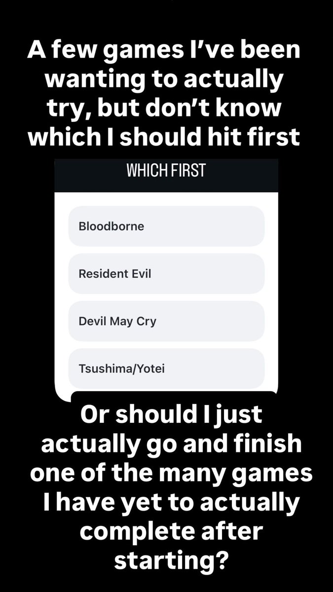 MM_Rocketansky's tweet photo. Yes I know it’s insane I haven’t played through any of these before. But I’m gauging interest from all demos (close friends, random strangers), so which should I pick? And would there be interest if I were to stream my first time playing them? https://t.co/oJvHcUHQnn