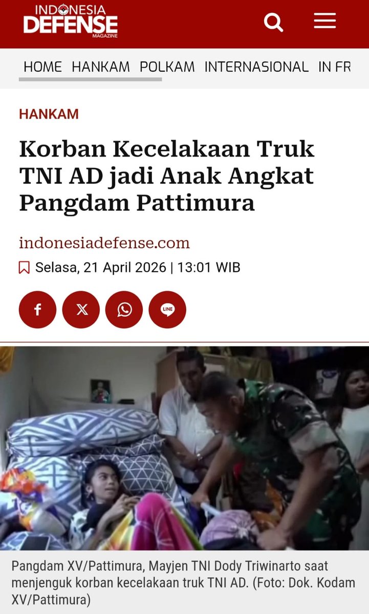 Nelimayaneli's tweet photo. Di pusat keterbatasan fasilitas, ghairah TNI Kita tak terbatas. Itulah daya hakiki perlindungan kita.
Utamakan Keamanan Negeri https://t.co/yVBhyMs08C