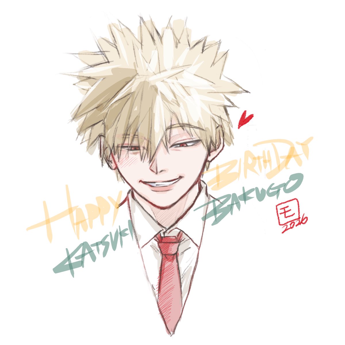 <a href="/myheroacademia/">僕のヒーローアカデミア公式</a> 遅れちゃったけど、
愛は熱いよ💥
お誕生日おめでと💥🫶💥