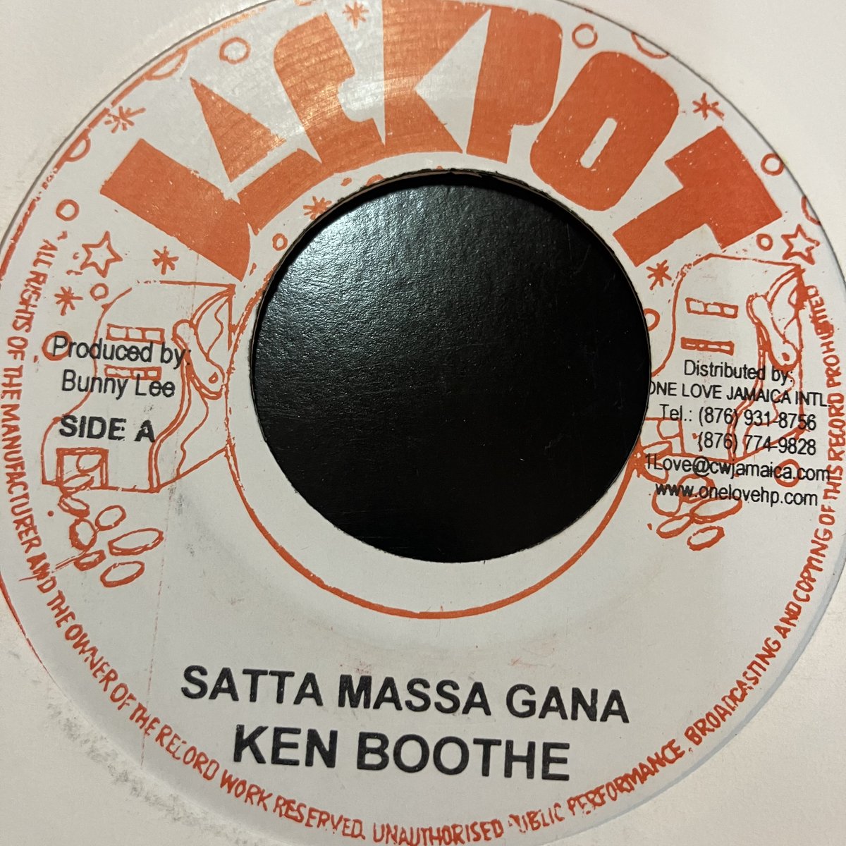 美盤KEN BOOTHE /Not for Saleジャマイカ盤オリジナル ROOTS REGGAEなどを中心に7