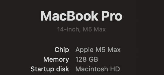vahaah's tweet photo. Most of my life the hard drive was smaller than the RAM on this MacBook... https://t.co/koa94KwnhI