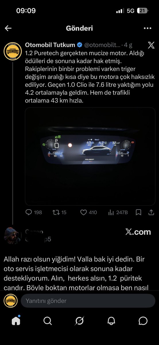 otomobiltutkum's tweet photo. Çok enteresan… son 1 haftadır insanların tepkilerini ölçmek için önce pejo sonra Reno en son da VW övdüm. Her gönderinin altına ağzından salyalar akarak tepki gösterenler oldu. Buradan çıkardığım sonuca göre:
🚘Tüm markalar sorunlu olduğu için en az paraya en çok şey sunan arabayı al geç. Zaten yorumlara bakılırsa hiçbir marka hiçbir problemi garantiye sokmuyormuş???
