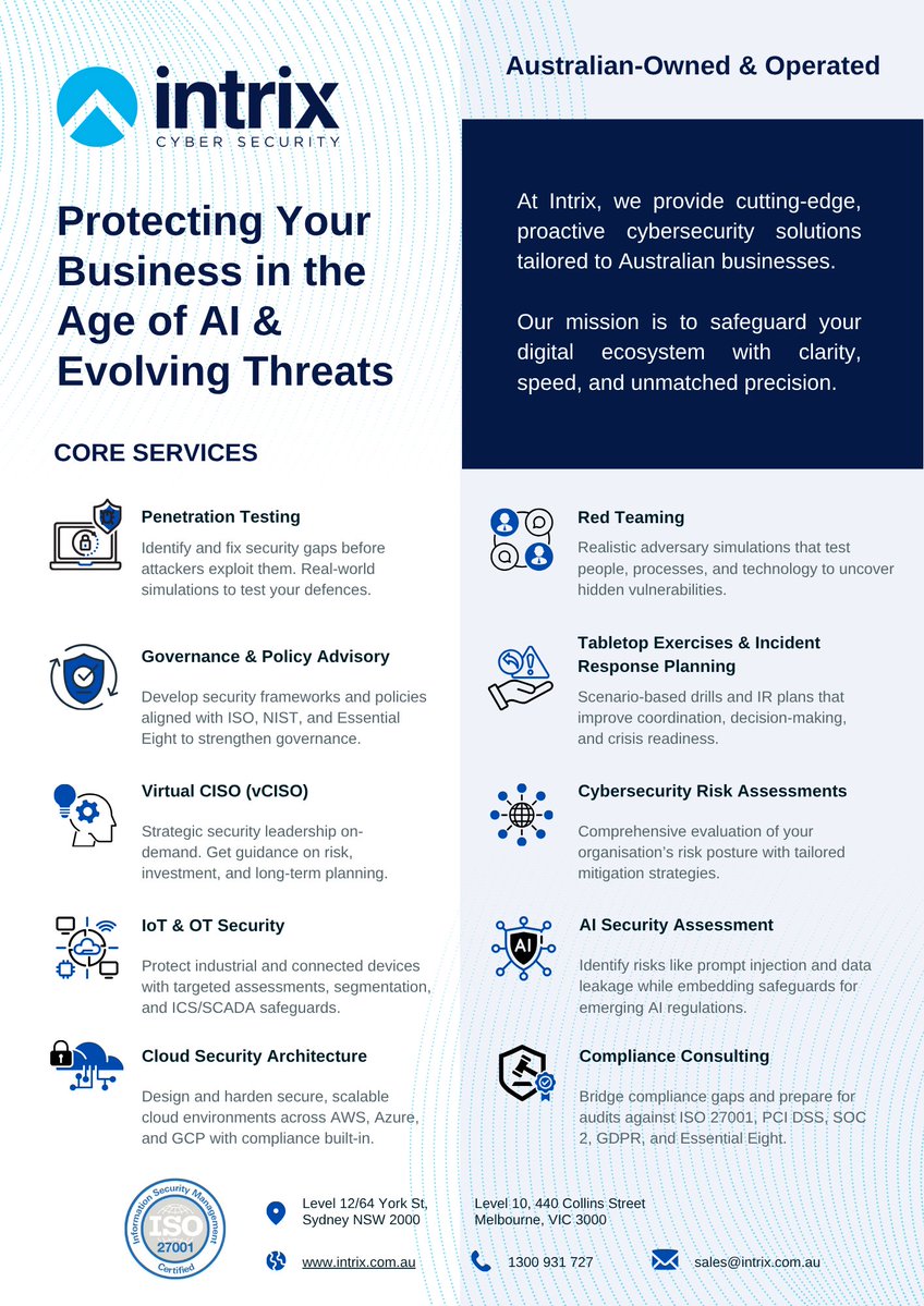 Intrix Cyber Security tweet media