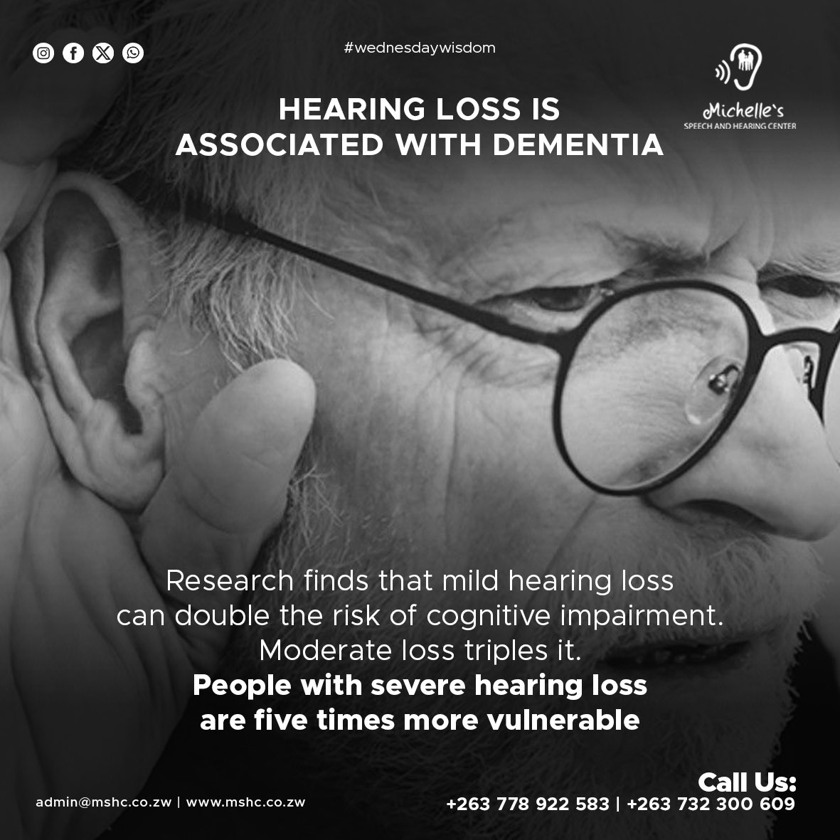 michelleshc's tweet image. #wednesday #wisdom #dementia #hearingloss #old