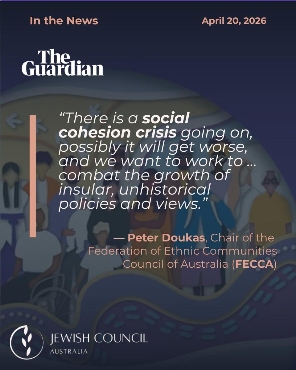 Jewish Council of Australia tweet media