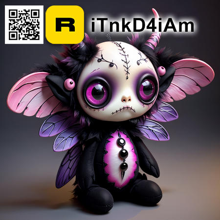MyGothGirlFren's tweet image. Look at what I found! #3162 Tekla's Demented Plushies, #design #idea rarible.com/token/0xc91544… via #Rarible

#TeklasDementedPlushies #TeklasDPS #TDP
#NFT #Ethereum #ETH #Plush #Plushies #Collectibles #rarible