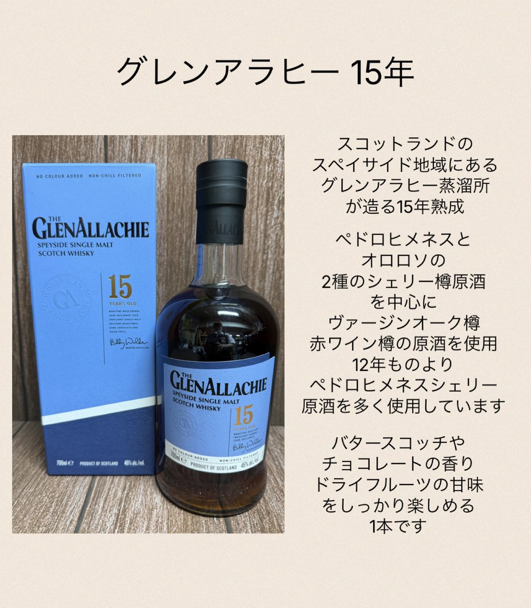 蒸留所の力作🥃】 スペイサイドウイスキー「グレンアラヒー」の15年