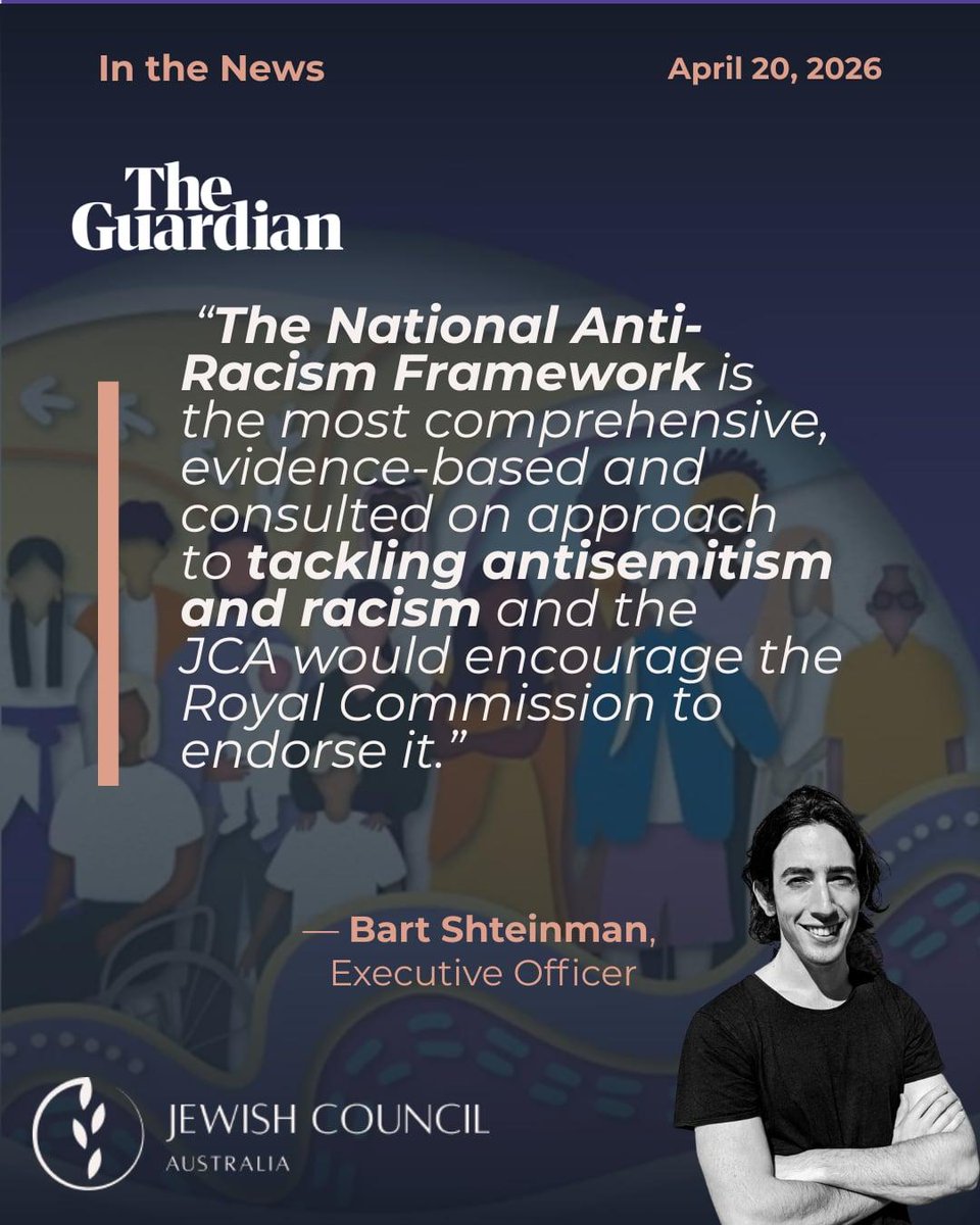 Jewish Council of Australia tweet media