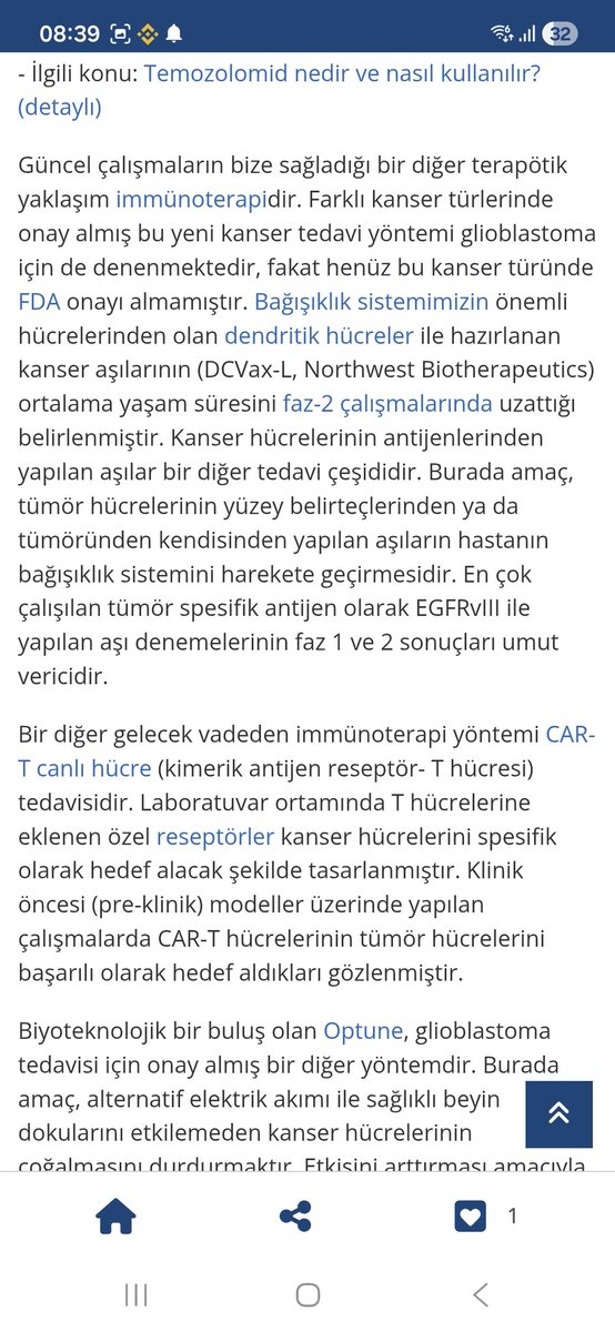 SerdarOrman's tweet image. instagram.com/stories/gbmgli…
drozdogan.com
#glioblastoma 
#glioblastomamultiforme 
#GBM
#beyintümörü
 #radyoterapi
#kemoterapi
#Temozolomid
#akıllıilaç