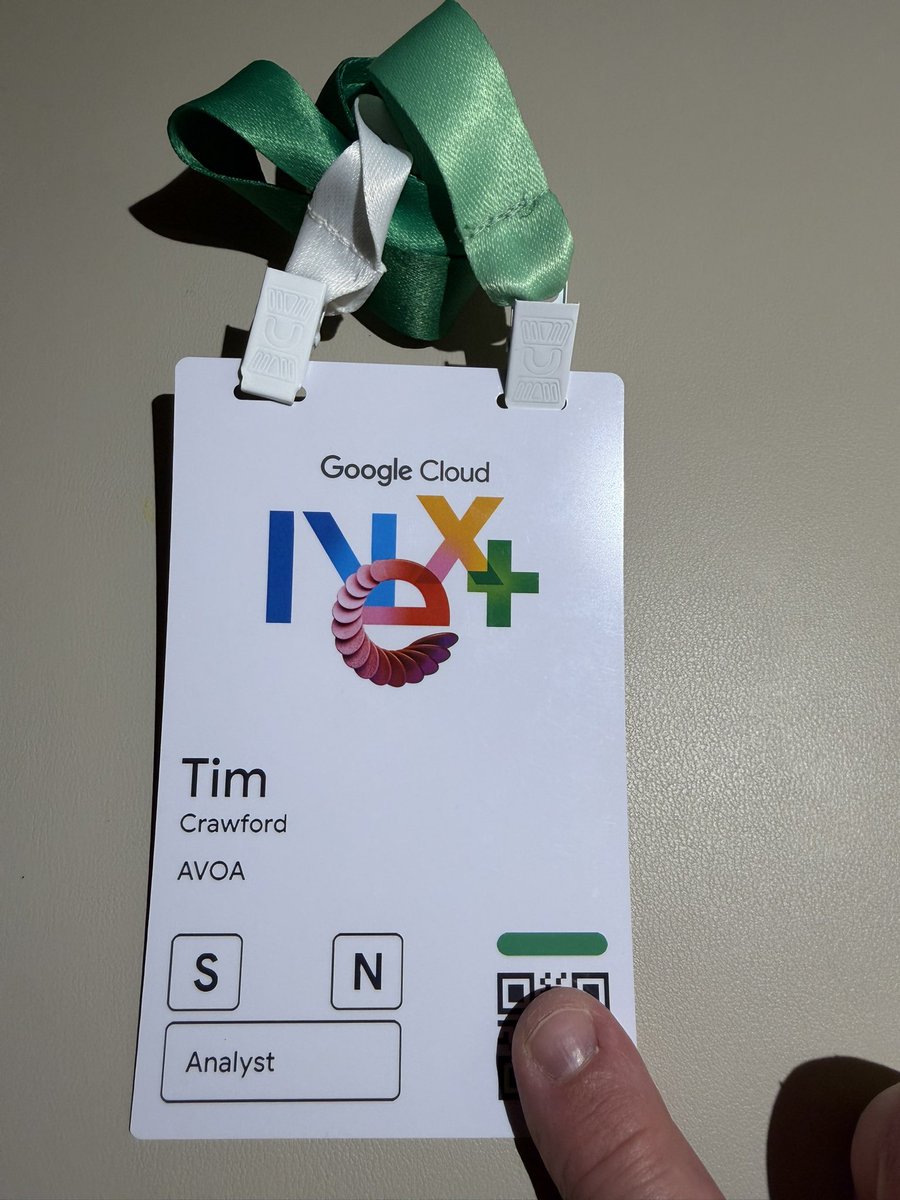 tcrawford's tweet image. Official “I am here”. Excited to be here for #GoogleCloudNext this year! Looking forward to the discussions over the next couple of days.

#CIO #AI #Cloud @rhoshimi