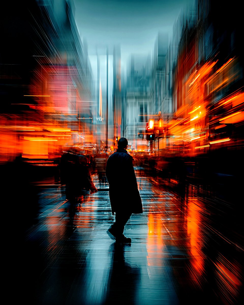 Yeray Sánchez - Sometimes the city isn’t asphalt, it’s a fire that never goes out