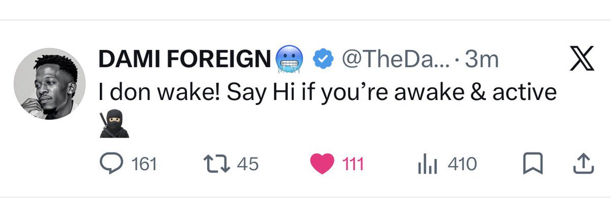 DAMI FOREIGN🥶 tweet media