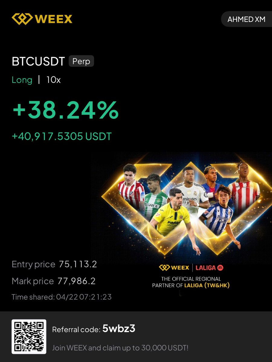 Ahmed XM tweet media