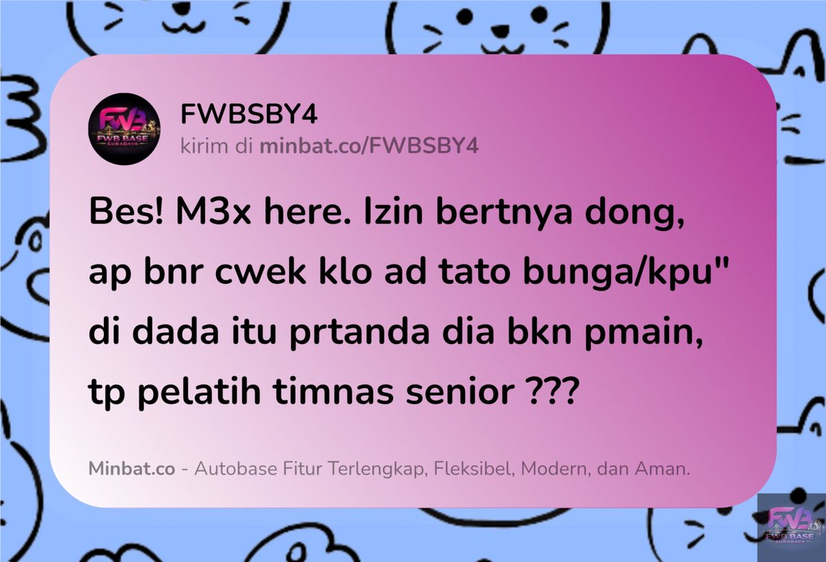 FWB BASE SBY tweet media