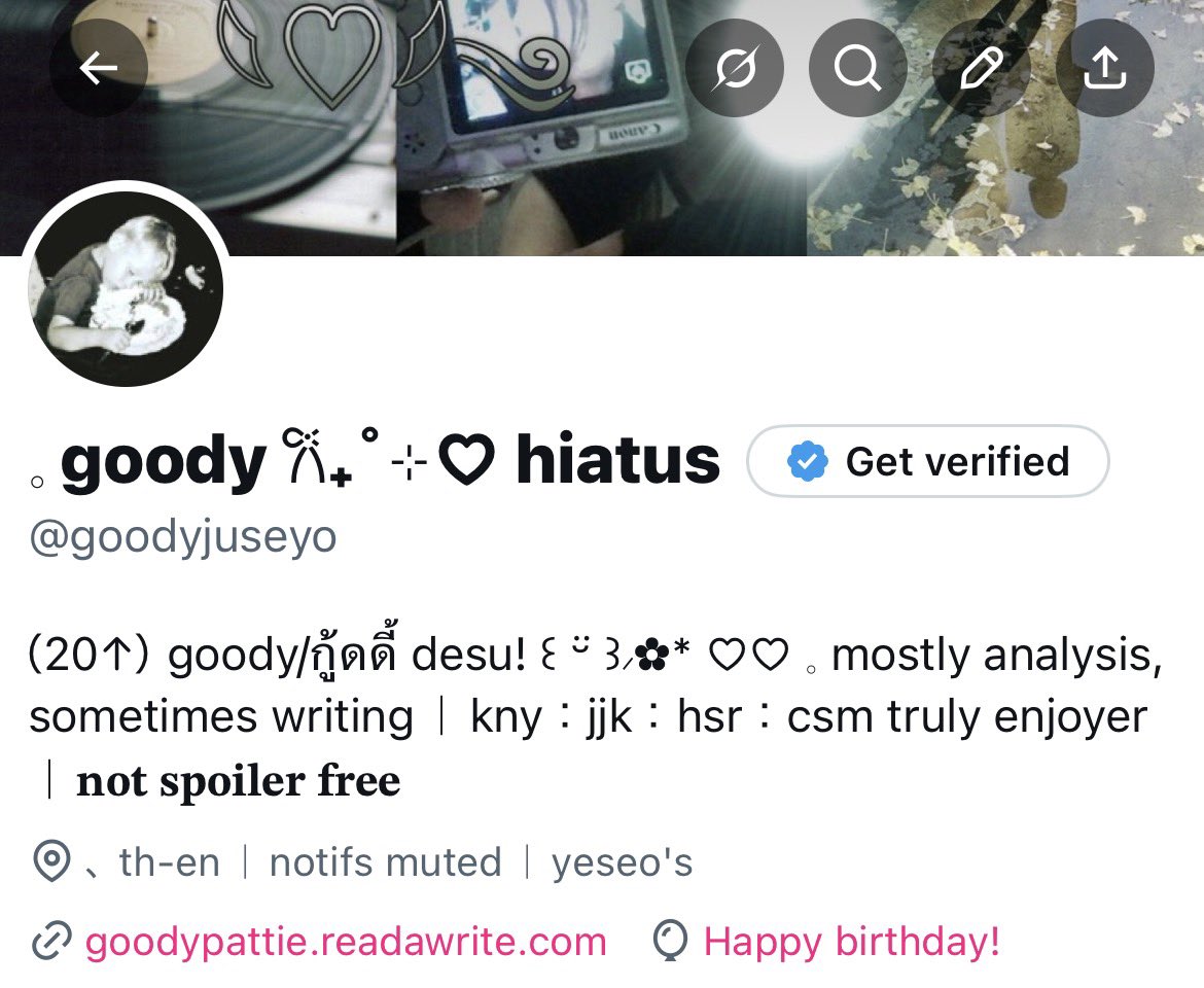 𓈒 goody 𐙚₊˚⊹♡ hiatus tweet media