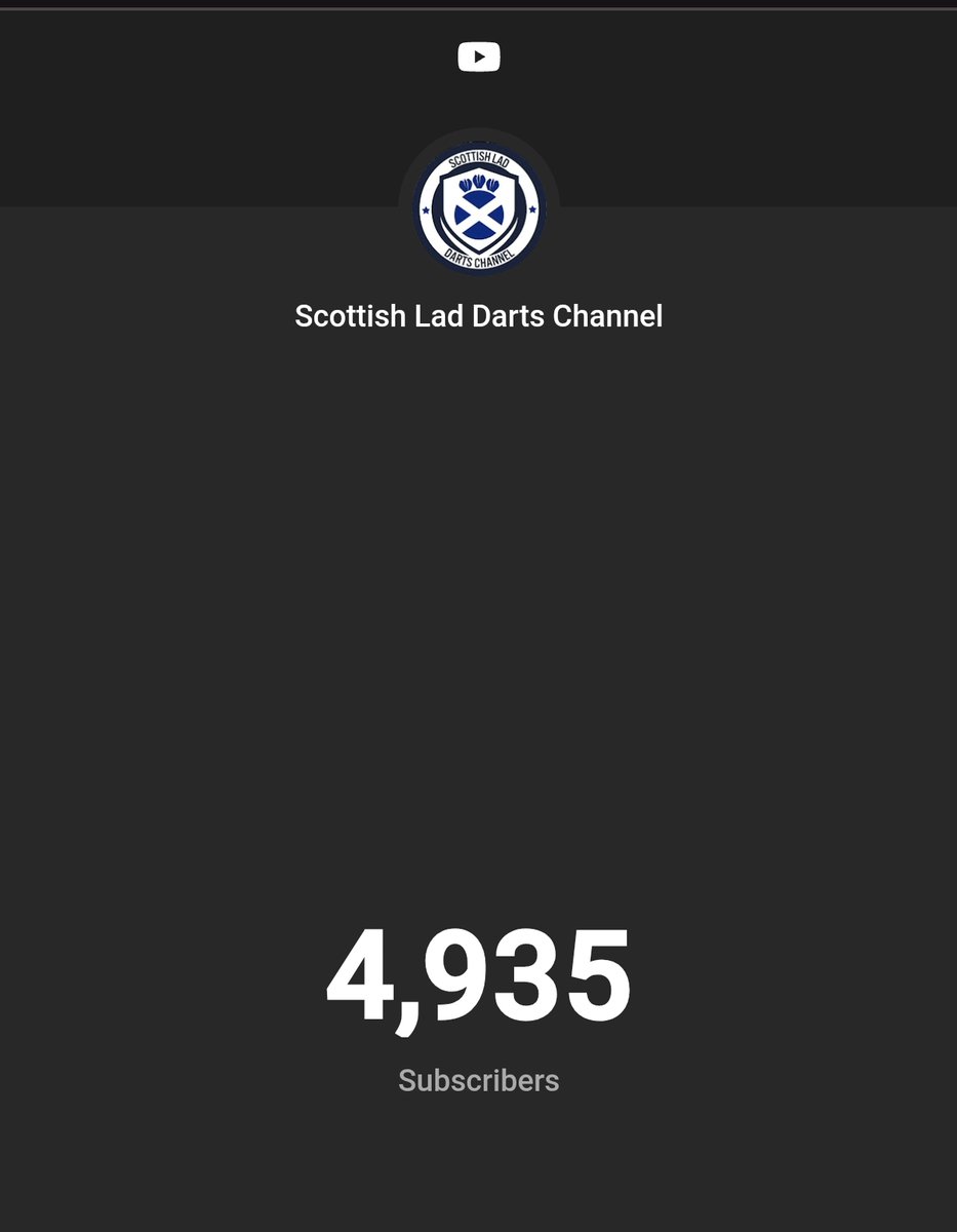 Scottish Lad Darts Channel 🏴󠁧󠁢󠁳󠁣󠁴󠁿 tweet media