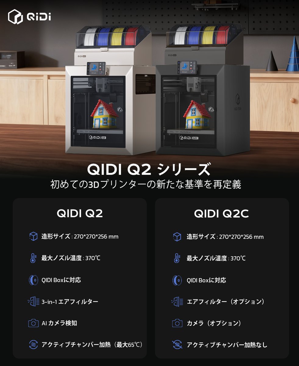 QIDI Japan tweet media