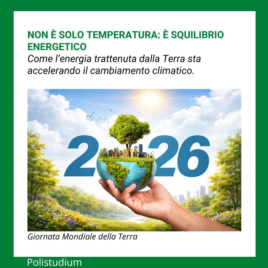 polistudium's tweet image. La Terra non si sta solo scaldando.
Sta trattenendo più energia.

🌍 EEI ai massimi storici
🌊 &amp;gt;90% del calore assorbito dagli oceani
📈 CO₂ ai livelli più alti in 2 milioni di anni

Non è solo temperatura.
È squilibrio.

#EarthDay #ClimateChange