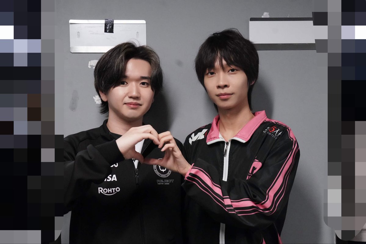 Gr Jinと写真🫶
1戦目勝ち上がったら戦えるのが楽しみ！
一起加油🔥