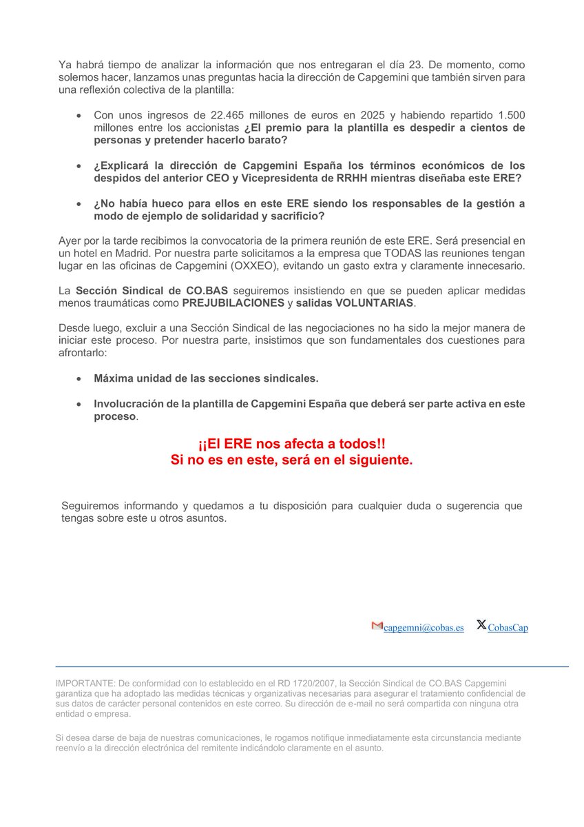 Comunicado: ERE en Capgemini: Algunos datos económicos…  <a href="/CoBas_MADRID/">Co.Bas MADRID</a> @cobas_ <a href="/cobasindraorg/">co.bas en Indra</a> <a href="/CapgeminiEngES/">Capgemini Engineering España</a> <a href="/RRHHDigital/">RRHH DIGITAL</a> <a href="/blogosferarrhh/">Blogosfera RRHH</a> <a href="/RRHHpress/">RRHHpress.com</a> <a href="/ForoRRHH/">Foro Recursos Humanos</a> <a href="/RRHH_info/">Tola la Información sobre recursos humanos</a> <a href="/CanalRRHH/">Toda la información sobre Recursos Humanos</a> <a href="/Capgemini_ES/">capgemini_es</a> <a href="/Capgemini/">Capgemini</a>