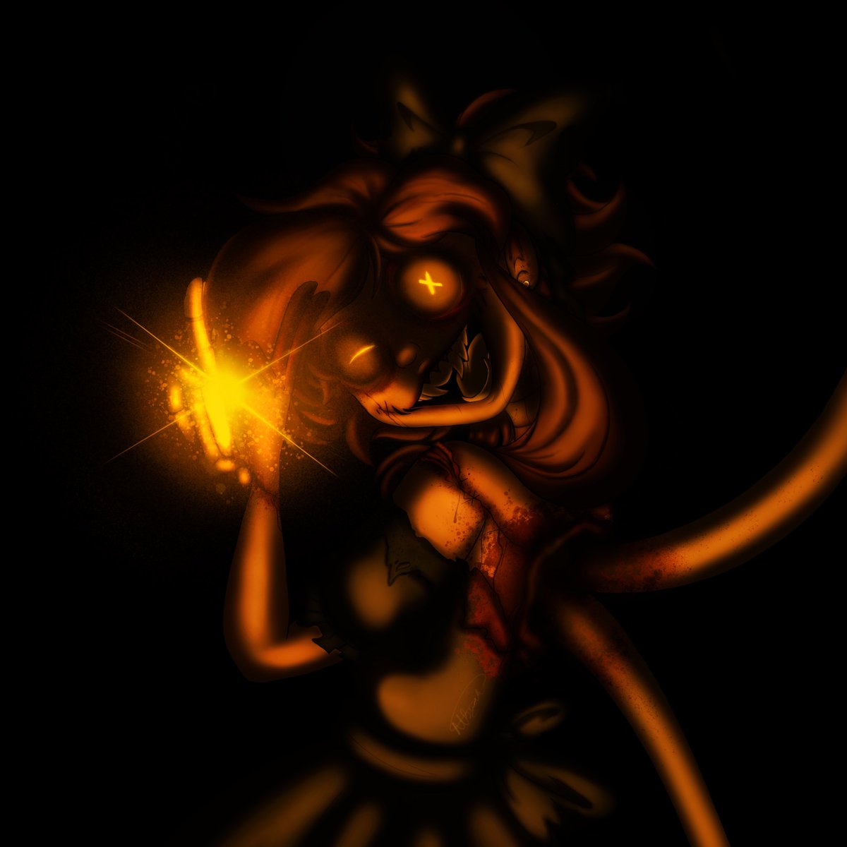 NeitsBridgett's tweet photo. I really got mad at the generative AI images that I don’t know how I passed from the drawing of 2024 to the 2025 ( help xD)
#murderdrones #murderdronescyn https://t.co/QJdb1ZHoej