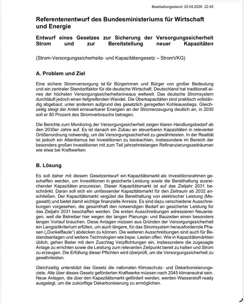 Klaus_Mueller's tweet image. #Versorgungssicherheit ist eine technische, ökonomische und emotionale Voraussetzung für den #Erfolg der #Energiewende. Der #Versorgungssicherheitsbericht der @BNetzA zeigt, dass wir dafür einen #Kapazitätsmarkt brauchen. Das #StromVKG ist darauf die richtige Antwort. (1/2)