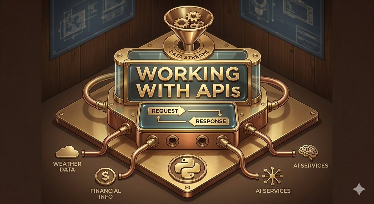 abkarikari23's tweet image. Advanced Python 2026 (Part 8)

APIs = connecting your code to the real world.

Send requests. Get data. Build dynamic apps.

This is where Python gets powerful.

Read: abkarikari23.medium.com/advanced-pytho…

#Python #Coding #Programming #API #Dev #LearnPython #Tech #JMSM #KNKA