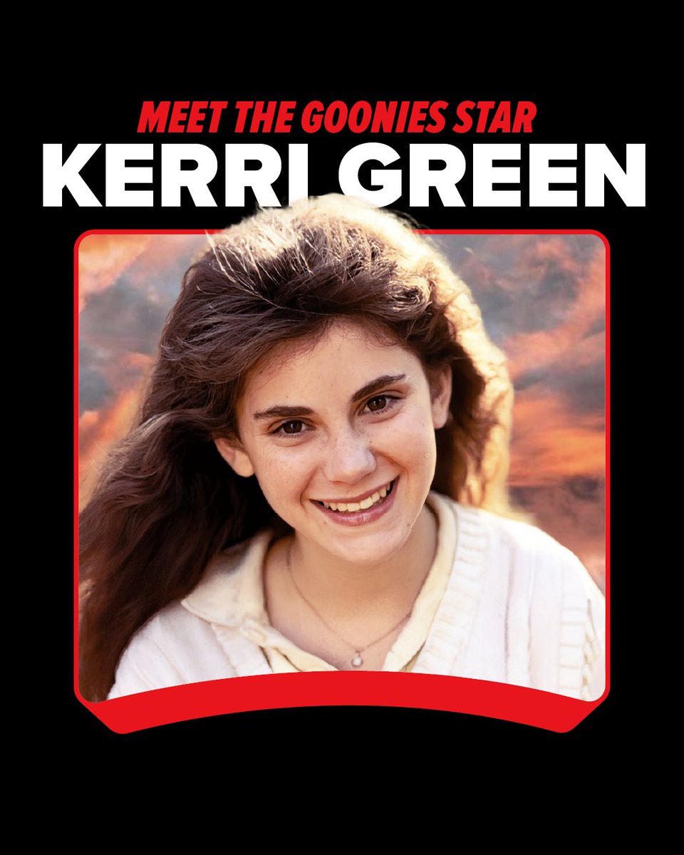 FANEXPOCANADA's tweet image. Kerri Green traded her pom poms for pirate ship adventures in The Goonies 🎹 Get your tickets to meet the talent behind the popular girl-turned-treasure hunter at FAN EXPO Canada: spr.ly/6015BB8aGb 

#FANEXPOCanada #Nostalgia #TheGoonies