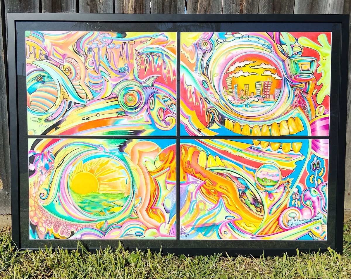 moocreations's tweet image. ⚜️Physical ART 🖍️
Finally framed and home! 😊

1/1 #NFT available
@objktcom #AbstractArt 
45 $XTZ

LINK:
objkt.com/tokens/open_ob…