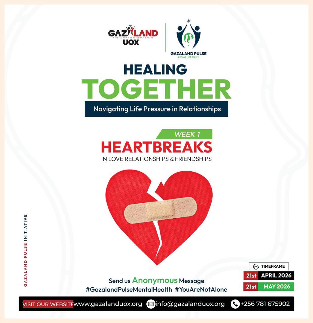 EsaMal25's tweet image. Welcome to the Heartbreaks 💔 Week on the Gazaland Pulse Mental Health Awareness Initiative. We shall be collecting real life experiences regarding heartbreaks from love relationships and friendships. 

#GazalandPulseMentalHealth #YouAreNotAlone