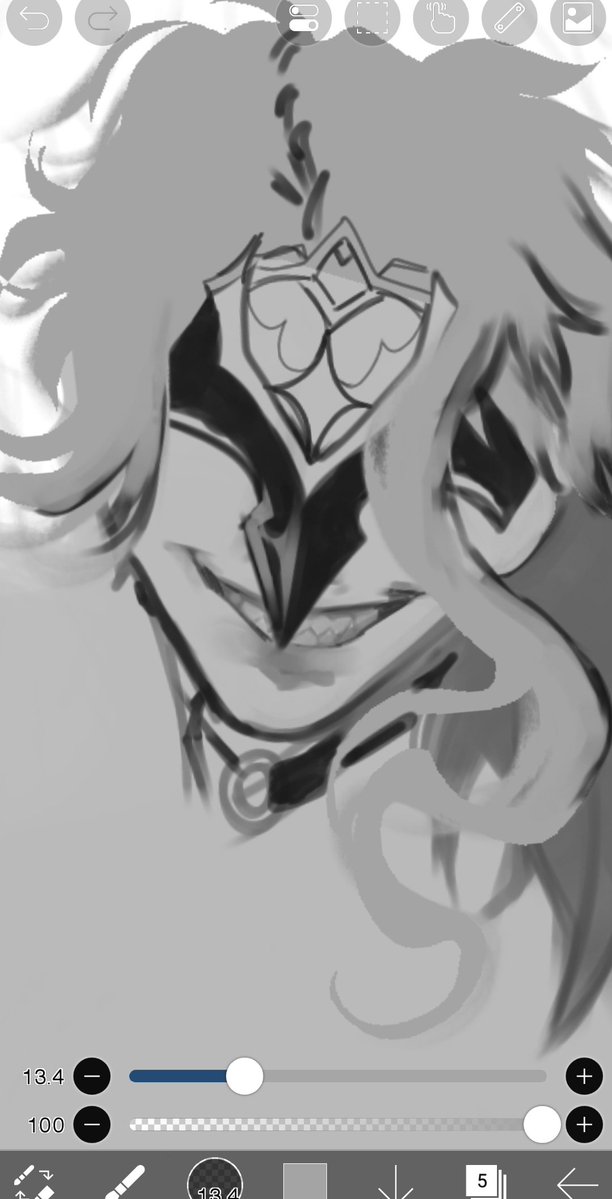 Still busy i barely have time to draw oh well
Here is Dottore wip im working on
