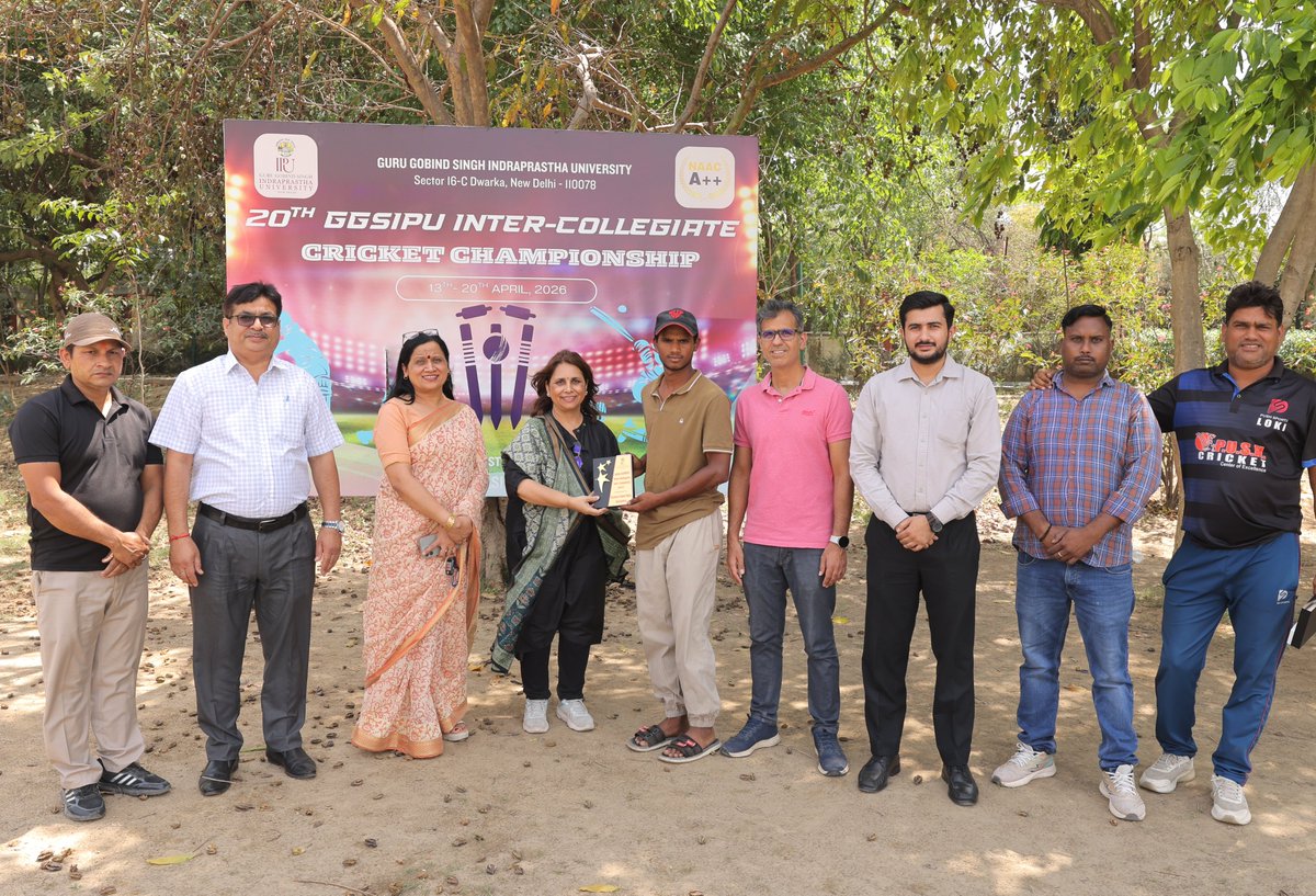 Guru Gobind Singh Indraprastha University tweet media