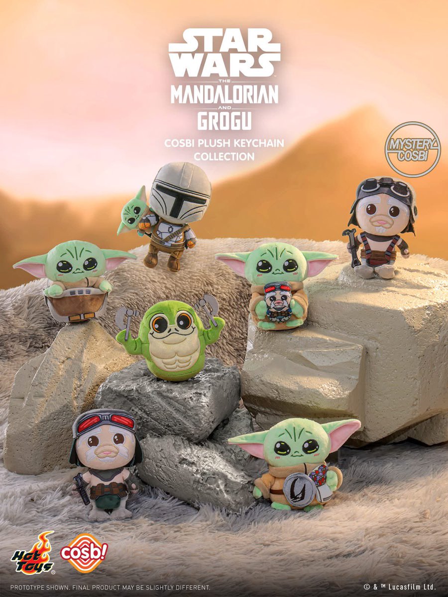 ホットトイズのコスビに『マンダロリアン・アンド・グローグー』が登場！