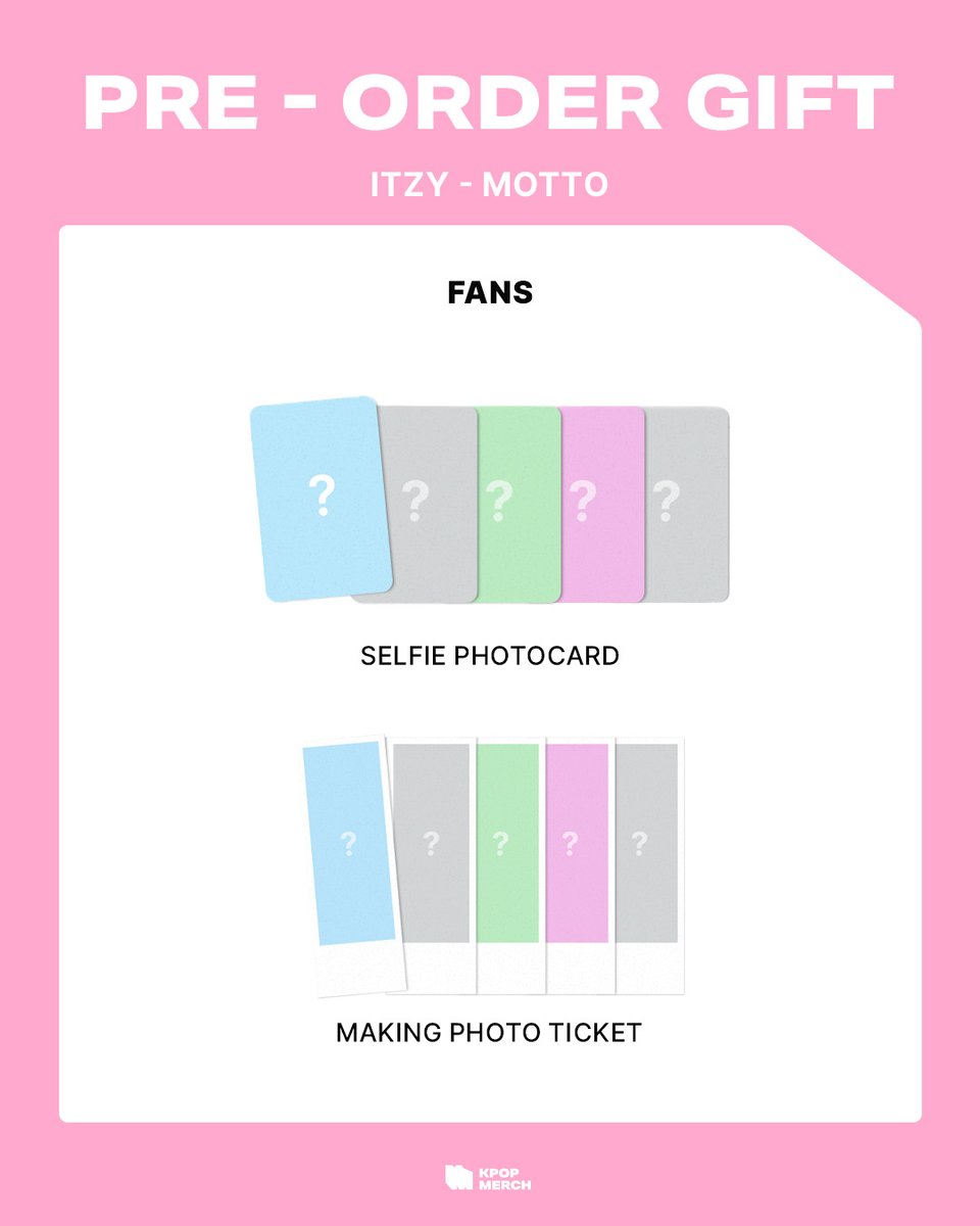 KpopmerchGlobal's tweet image. 🎉PRE-ORDER OPEN 🎉

Order Here

◈ ITZY - 12th EP Motto ◈
&amp;gt;&amp;gt; tinyurl.com/ycxz7h5z
🎁 FANS SHOP Gift

📅 Release May 25th 2026

🌐︎ We Ship Worldwide 🌐︎

#ITZY #있지 #MOTTO
