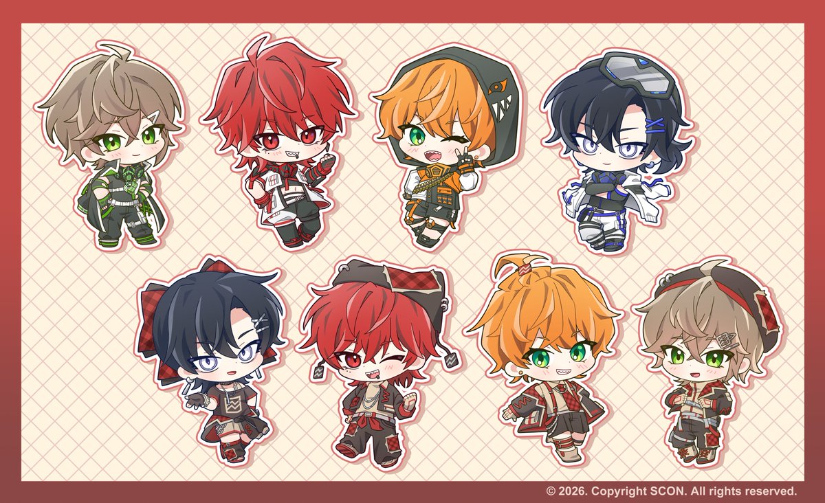 리레볼루션 X 오예스 콜라보 굿즈 일러스트 작업하였습니다🍰