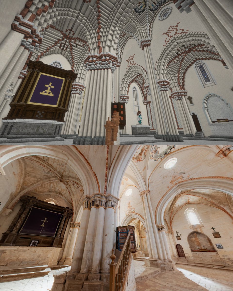 Minecrafteate's tweet image. Iglesia de Villamorón, Burgos Minecraft VS Realidad

#minecraft #minecraftbuilds #minecraftbuildings #minecraftideas #burgos #minecraftbuilding #minecraftbuild #minecraftcreative #minecraftcreations #minecraftedu #minecrafters #travel

Fuente fotos reales. Wikimedia Commons
