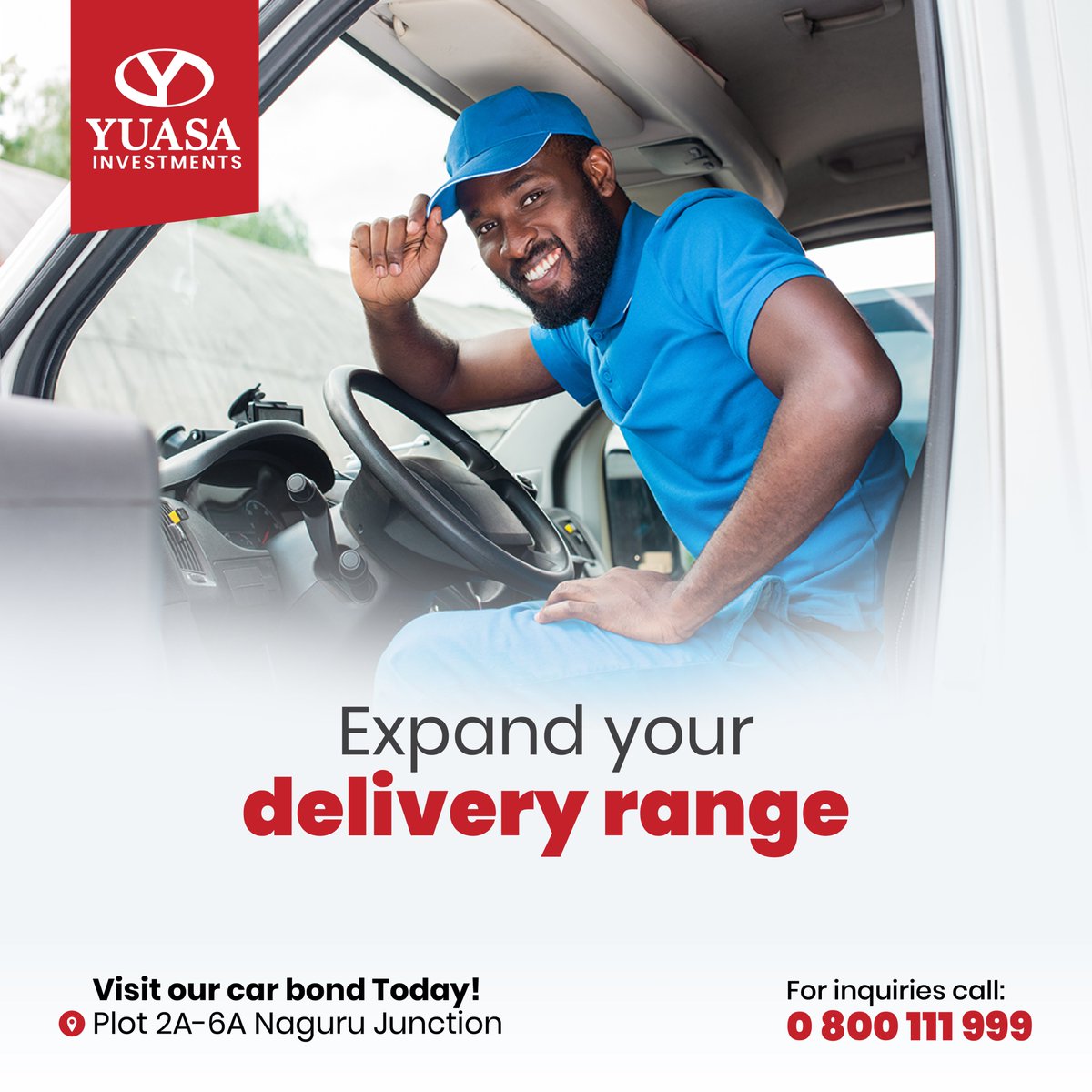 yuasatrading's tweet image. Want to reach more customers without the stress? 🚚
Expand your delivery range and grow your business beyond limits, whether in Kampala or upcountry.

Serve more. Earn more. Move smarter. 💼
#UgandaBusiness #DeliveryLife #HustleSmart #YuasaLtdUg #BusinessGrowth