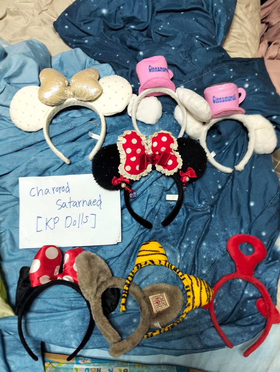 Kepu00's tweet image. คาดผม
งานลิขสิทธิ์มีป้ายผ้า ชิ้นละ100
งานไม่มีป้ายผ้า ชิ้นละ 70
เหมา8ชิ้น 350
ส่ง50 ห่างไกล/ท่องเที่ยว+20
#ตลาดนัดsanrio #ตลาดนัดdisney #Disney #ตลาดนัดซานริโอ้ #ตลาดนัดดิสนีย์ #คาดผม