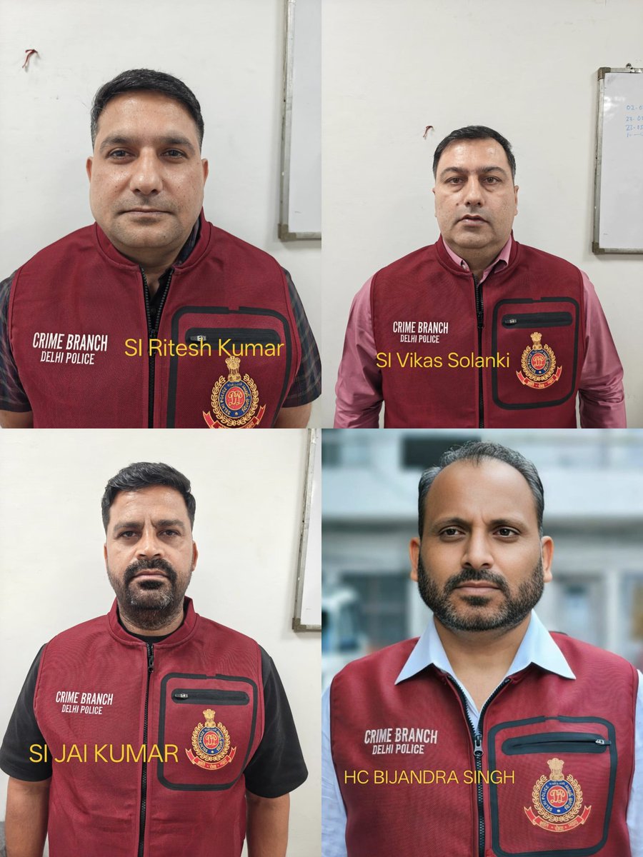 Crime Branch Delhi Police tweet media