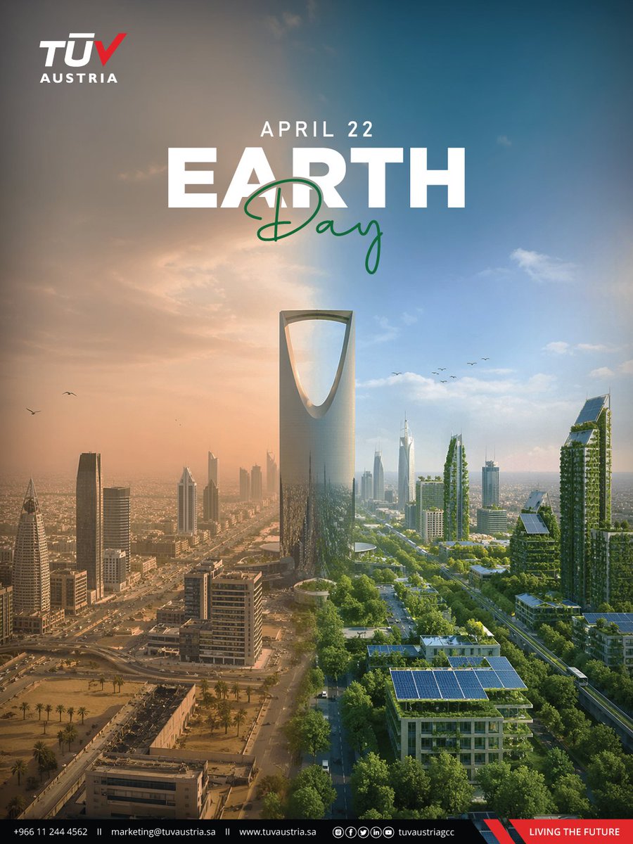 tuvaustriagcc's tweet image. 🌍 Our everyday actions as #responsible citizens, no matter how small, play a #powerful role in #building a more #sustainable and resilient #future for our #planet

 #HappyEarthDay

#TÜVAUSTRIA150 #TÜVAUSTRIA #TÜVAUSTRIAGCC #LivingTheFuture #EarthDay #earthdayeveryday #nature