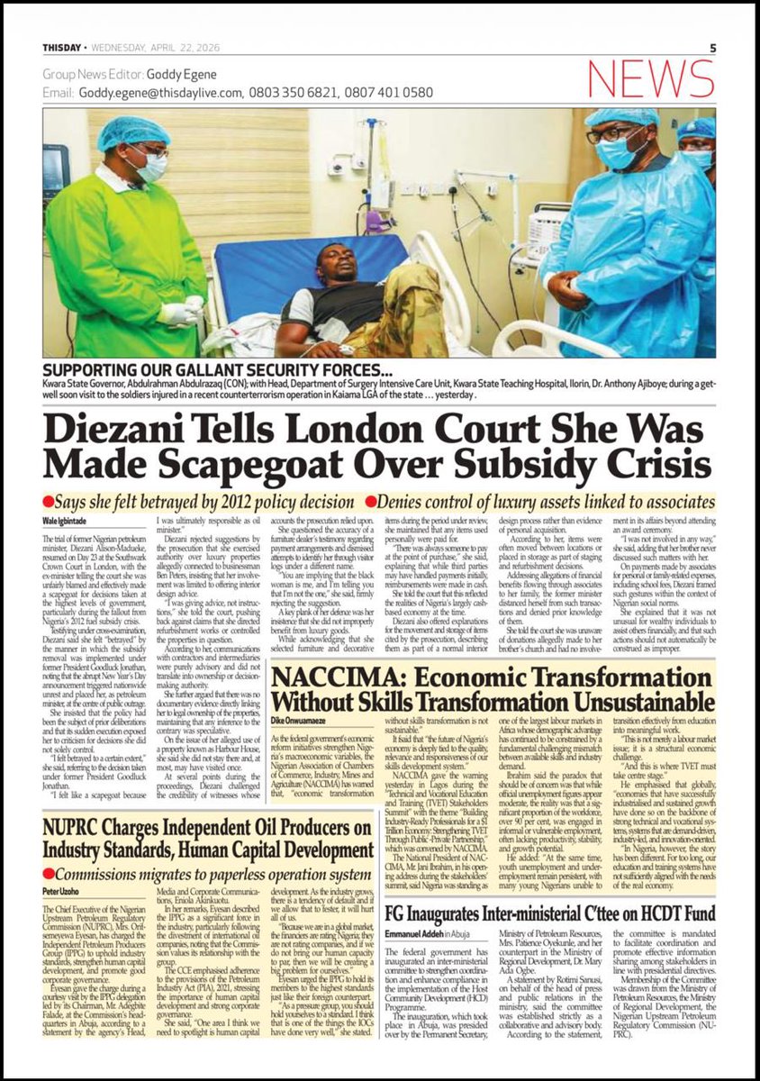 High Chief Lawrence Igbins Okoro tweet media