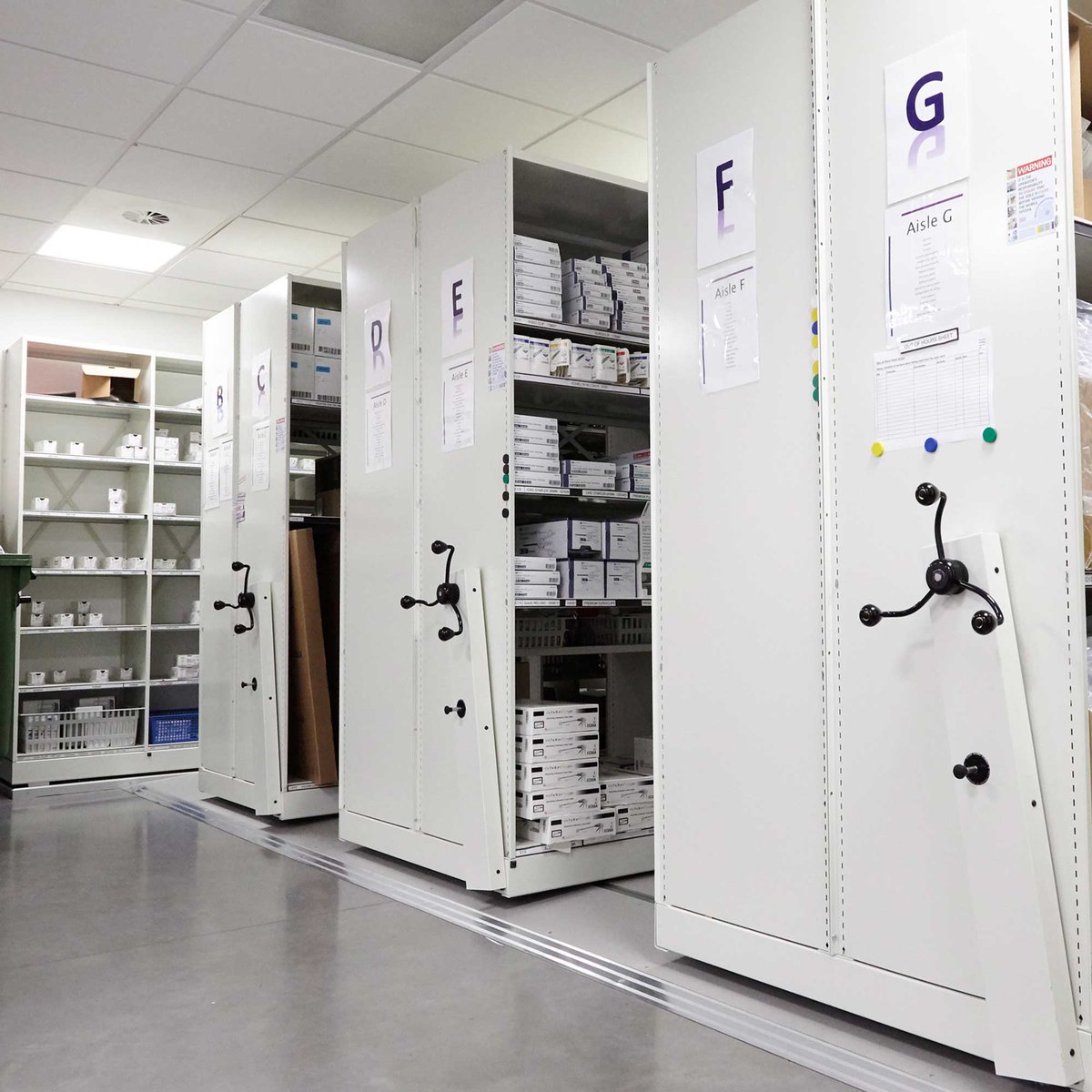 Rackline's tweet image. Introducing Multitrak Roller Racking. the big brother of our Monotrak systems, providing greater weight capacities and larger carriage sizes.

rackline.com/storage-produc…

#storage #innovation #architecture #construction