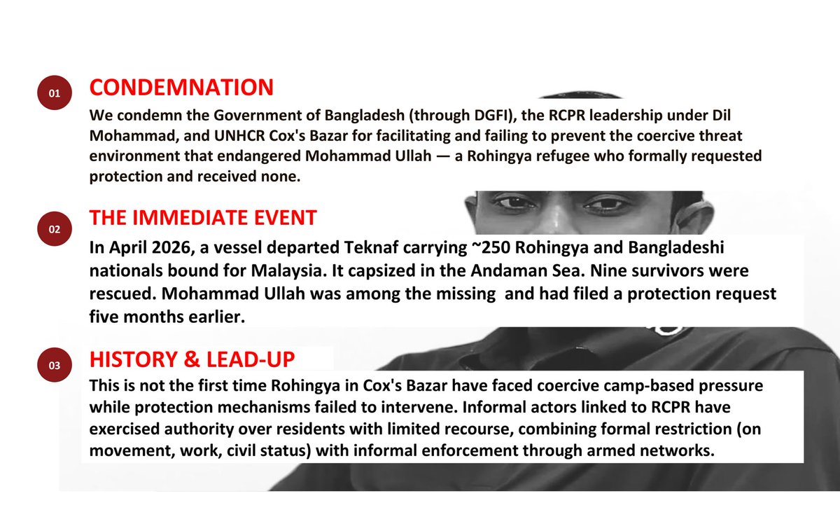 Center for Rohingya Crisis Studies tweet media