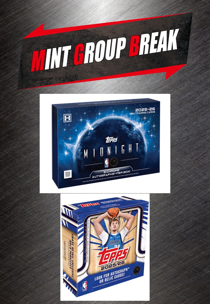 NBA 2025-26 TOPPS MIDNIGHT BASKETBALL + NBA 2025-26 FLAGSHIP