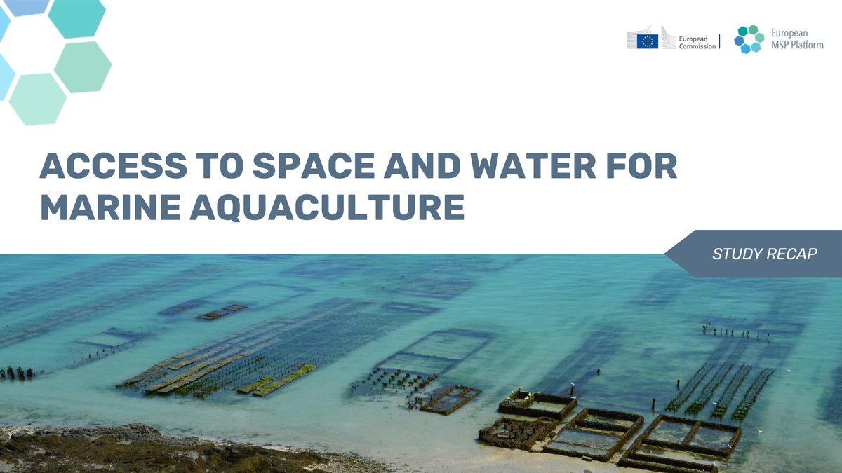 EU_MSP_Platform's tweet image. 🔔📄 Our third #MSP study #summary is now available! “Access to space and water for marine aquaculture”

🔍 Discover key trends, enablers, and barriers shaping access to space and water for marine #aquaculture, and how EU Member States are integrating these practices within the
