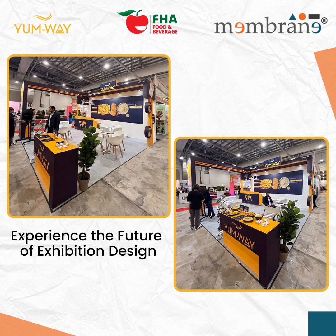MembraneDecors's tweet photo. That’s a wrap on an incredible exhibition at FHA Food &amp; Beverage in Singapore 🇸🇬✨
Our exhibition journey was filled with meaningful connections, insightful conversations, and exciting opportunities in the food &amp; beverage industry.

#FHA2026 #Exhibition #EventWrapUp https://t.co/tqXKJ0FDMP