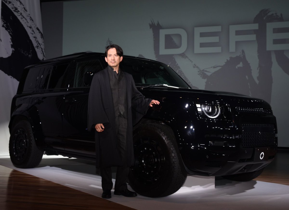 岡田准一、ジャガーSUV「DEFENDER」ブランドアンバサダー就任